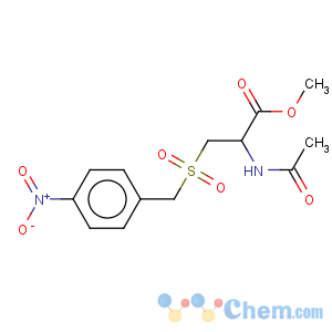 CAS No:7597-48-0 L-Alanine,N-acetyl-3-[[(4-nitrophenyl)methyl]sulfonyl]-, methyl ester