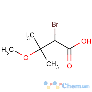 CAS No:75974-47-9 Butanoic acid,2-bromo-3-methoxy-3-methyl-