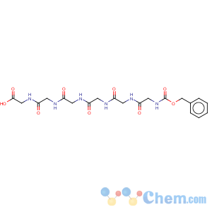 CAS No:7598-84-7 2-[[2-[[2-[[2-[[2-[(2-phenylmethoxycarbonylaminoacetyl)amino]acetyl]amino]acetyl]amino]acetyl]amino]acetyl]amino]acetic acid