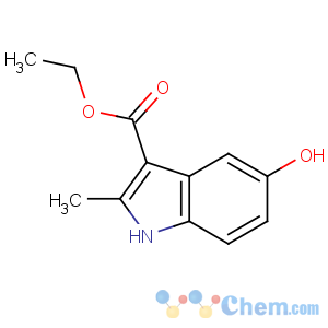 CAS No:7598-91-6 ethyl 5-hydroxy-2-methyl-1H-indole-3-carboxylate