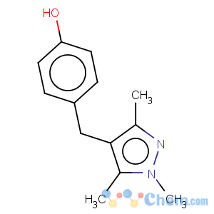 CAS No:75999-00-7 Phenol,4-[(1,3,5-trimethyl-1H-pyrazol-4-yl)methyl]-