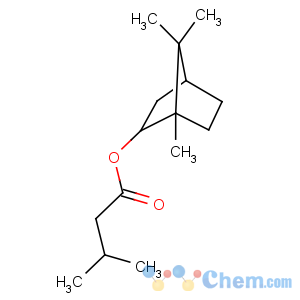 CAS No:76-50-6 Bornyl isovalerate