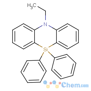 CAS No:76-51-7 5-ethyl-10,10-diphenylbenzo[b][1,4]benzazasiline