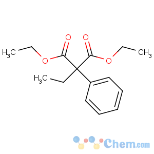 CAS No:76-67-5 diethyl 2-ethyl-2-phenylpropanedioate