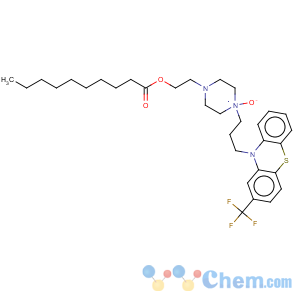 CAS No:76013-31-5 Decanoic acid,2-[4-oxido-4-[3-[2-(trifluoromethyl)-10H-phenothiazin-10-yl]propyl]-1-piperazinyl]ethylester