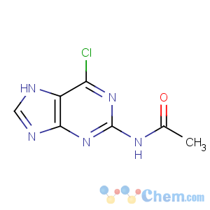 CAS No:7602-01-9 N-(6-chloro-5H-purin-2-yl)acetamide
