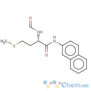CAS No:76078-88-1 Butanamide,2-(formylamino)-4-(methylthio)-N-2-naphthalenyl-, (S)- (9CI)