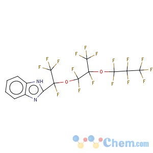 CAS No:76145-90-9 1H-Benzimidazole,2-[1,2,2,2-tetrafluoro-1-[1,1,2,3,3,3-hexafluoro-2-(1,1,2,2,3,3,3-heptafluoropropoxy)propoxy]ethyl]-