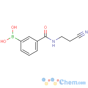 CAS No:762262-11-3 [3-(2-cyanoethylcarbamoyl)phenyl]boronic acid