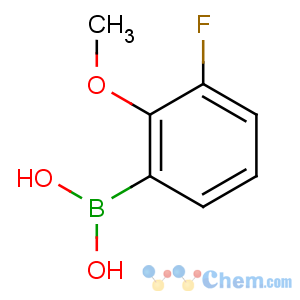 CAS No:762287-59-2 (3-fluoro-2-methoxyphenyl)boronic acid