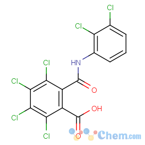 CAS No:76280-91-6 2,3,4,5-tetrachloro-6-[(2,3-dichlorophenyl)carbamoyl]benzoic acid