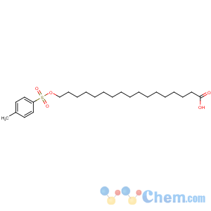 CAS No:76298-42-5 17-(4-methylphenyl)sulfonyloxyheptadecanoic acid
