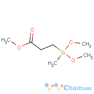 CAS No:76301-03-6 Propanoic acid,3-(dimethoxymethylsilyl)-, methyl ester