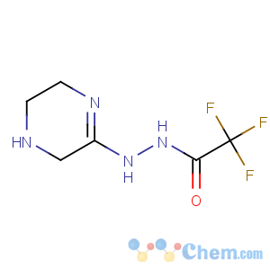 CAS No:763105-70-0 2,2,2-trifluoro-N'-(1,2,3,6-tetrahydropyrazin-5-yl)acetohydrazide
