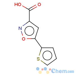 CAS No:763109-71-3 3-Isoxazolecarboxylicacid, 5-(2-thienyl)-