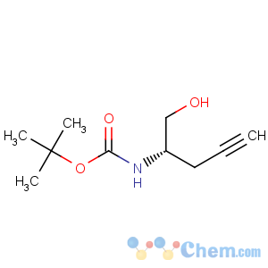 CAS No:763122-73-2 Carbamic acid,[(1S)-1-(hydroxymethyl)-3-butynyl]-, 1,1-dimethylethyl ester (9CI)