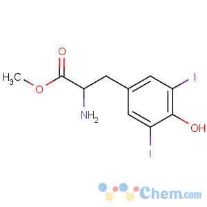CAS No:76318-50-8 methyl (2S)-2-amino-3-(4-hydroxy-3,5-diiodophenyl)propanoate