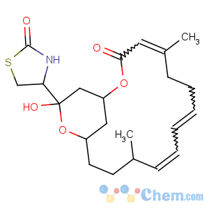 CAS No:76343-93-6 2-Thiazolidinone,4-[(1R,4Z,8E,10Z,12S,15R,17R)-17-hydroxy-5,12-dimethyl-3-oxo-2,16-dioxabicyclo[13.3.1]nonadeca-4,8,10-trien-17-yl]-,(4R)-