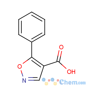 CAS No:76344-95-1 5-phenyl-1,2-oxazole-4-carboxylic acid
