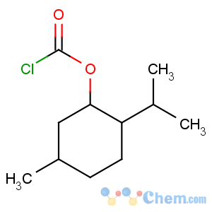 CAS No:7635-54-3 Carbonochloridic acid,5-methyl-2-(1-methylethyl)cyclohexyl ester, (1S,2R,5S)-