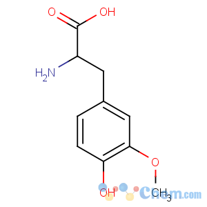 CAS No:7636-26-2 2-amino-3-(4-hydroxy-3-methoxyphenyl)propanoic acid