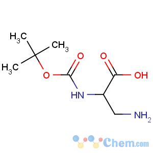 CAS No:76387-70-7 (2R)-3-amino-2-[(2-methylpropan-2-yl)oxycarbonylamino]propanoic acid