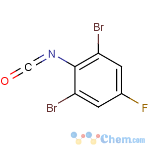 CAS No:76393-18-5 1,3-dibromo-5-fluoro-2-isocyanatobenzene