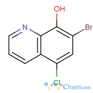 CAS No:7640-33-7 7-bromo-5-chloroquinolin-8-ol