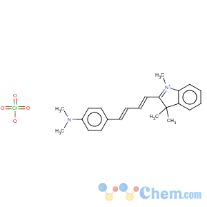 CAS No:76433-27-7 2-[4-(4-Dimethylaminophenyl)-1,3-butadienyl]-1,3,3-trimethyl-3H-indolium perchlorate