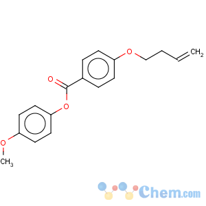 CAS No:76487-56-4 Benzoic acid,4-(3-buten-1-yloxy)-, 4-methoxyphenyl ester