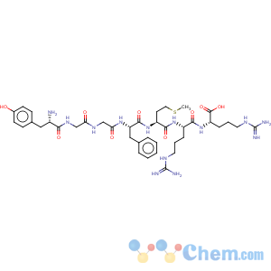 CAS No:76496-10-1 L-Arginine,L-tyrosylglycylglycyl-L-phenylalanyl-L-methionyl-L-arginyl-