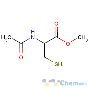CAS No:7652-46-2 methyl (2R)-2-acetamido-3-sulfanylpropanoate