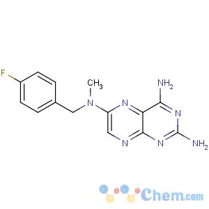 CAS No:76551-40-1 2,4,6-Pteridinetriamine,N6-[(4-fluorophenyl)methyl]-N6-methyl-