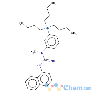 CAS No:765890-24-2 guanidine, n-methyl-n'-1-naphthalenyl-n-[3-(tributylstannyl)phenyl]-