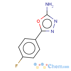 CAS No:7659-07-6 5-(4-Fluoro-phenyl)-[1,3,4]oxadiazol-2-ylamine