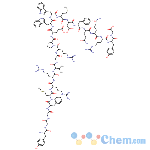 CAS No:76622-26-9 Glycine,L-tyrosylglycylglycyl-L-phenylalanyl-L-methionyl-L-arginyl-L-arginyl-L-valylglycyl-L-arginyl-L-prolyl-L-a-glutamyl-L-tryptophyl-L-tryptophyl-L-methionyl-L-a-aspartyl-L-tyrosyl-L-glutaminyl-L-lysyl-L-arginyl-L-tyrosyl-