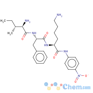 CAS No:76626-41-0 L-Lysinamide,D-isoleucyl-L-phenylalanyl-N-(4-nitrophenyl)-