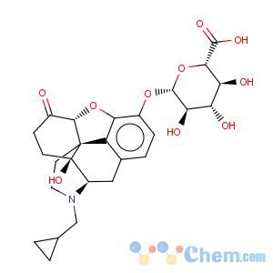 CAS No:76630-71-2 b-D-Glucopyranosiduronic acid, (5a)-17-(cyclopropylmethyl)-4,5-epoxy-14-hydroxy-6-oxomorphinan-3-yl(9CI)