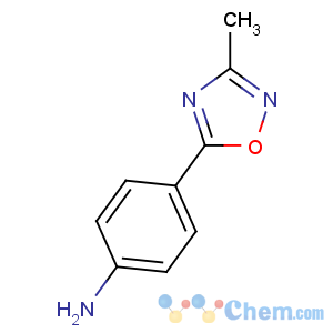 CAS No:76635-31-9 4-(3-methyl-1,2,4-oxadiazol-5-yl)aniline