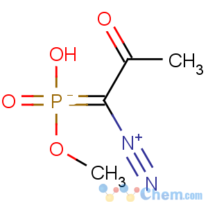 CAS No:766475-74-5 (1-diazo-2-oxo-propyl)-methoxy-phosphinic acid