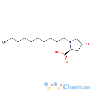 CAS No:76652-68-1 L-Proline,1-decyl-4-hydroxy-, (4R)-