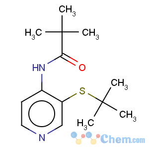 CAS No:766557-59-9 Propanamide,N-[3-[(1,1-dimethylethyl)thio]-4-pyridinyl]-2,2-dimethyl-