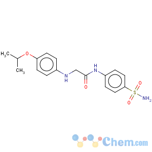 CAS No:76663-13-3 acetamiden-[4-(aminosulfonyl)phenyl]-2-[[4-(1-methylethoxy)phenyl]amino]-