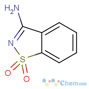 CAS No:7668-28-2 1,1-dioxo-1,2-benzothiazol-3-amine