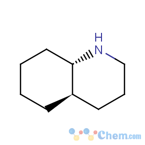 CAS No:767-92-0 Quinoline, decahydro-,(4aR,8aS)-rel-