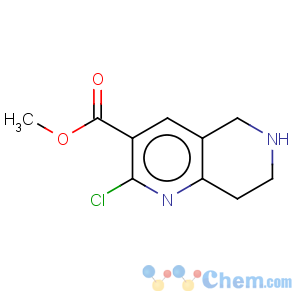 CAS No:767260-86-6 1,6-Naphthyridine-3-carboxylicacid, 2-chloro-5,6,7,8-tetrahydro-, ethyl ester