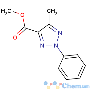 CAS No:7673-93-0 methyl 5-methyl-2-phenyltriazole-4-carboxylate