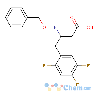 CAS No:767352-29-4 (3R)-3-(phenylmethoxyamino)-4-(2,4,5-trifluorophenyl)butanoic acid
