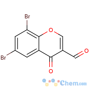 CAS No:76743-82-3 6,8-dibromo-4-oxochromene-3-carbaldehyde