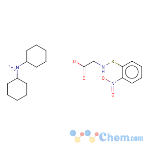 CAS No:7675-47-0 n-o-nitrophenylsulfenyl-glycine di(cyclohexyl)ammonium salt